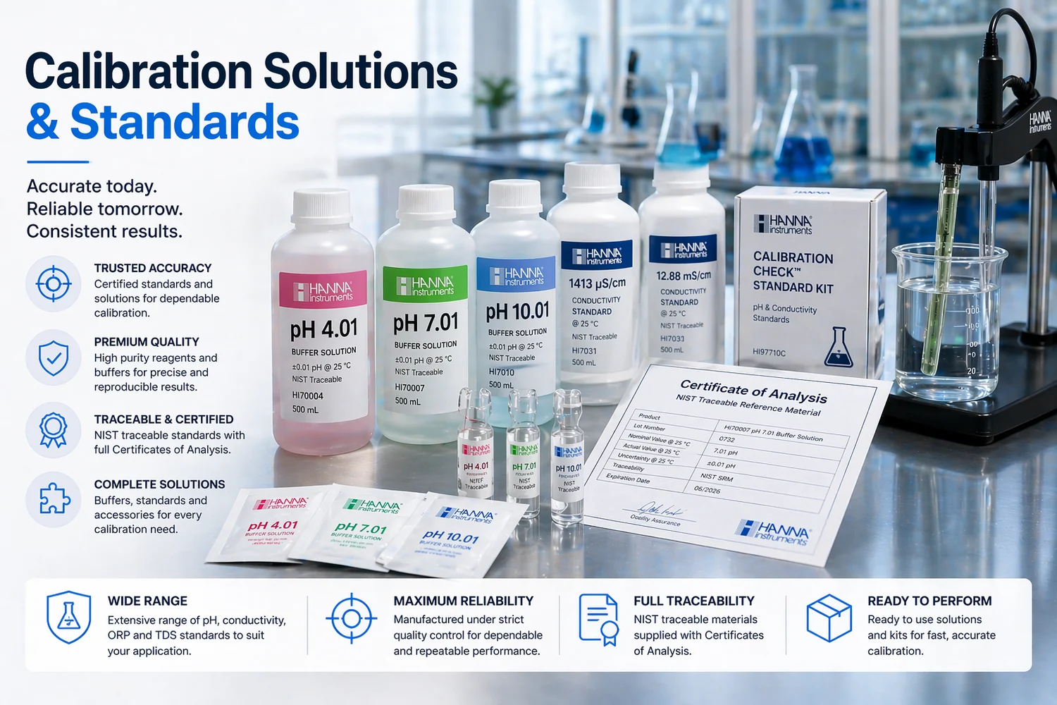 Calibration Solutions & Standards category visual