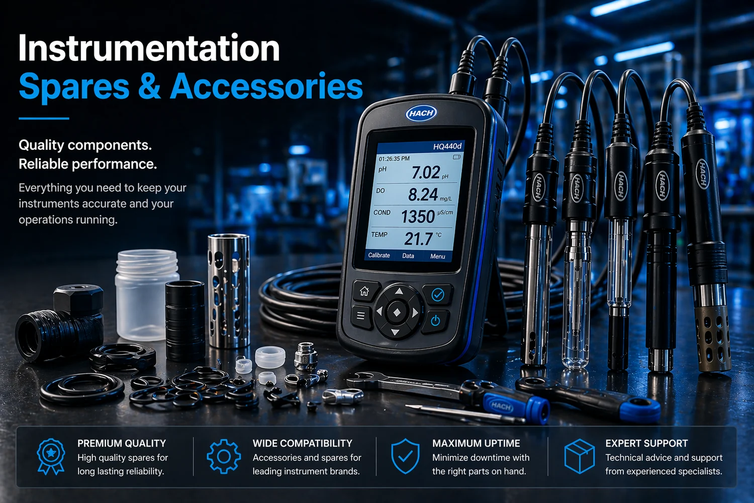 Instrumentation Spares & Accessories category visual