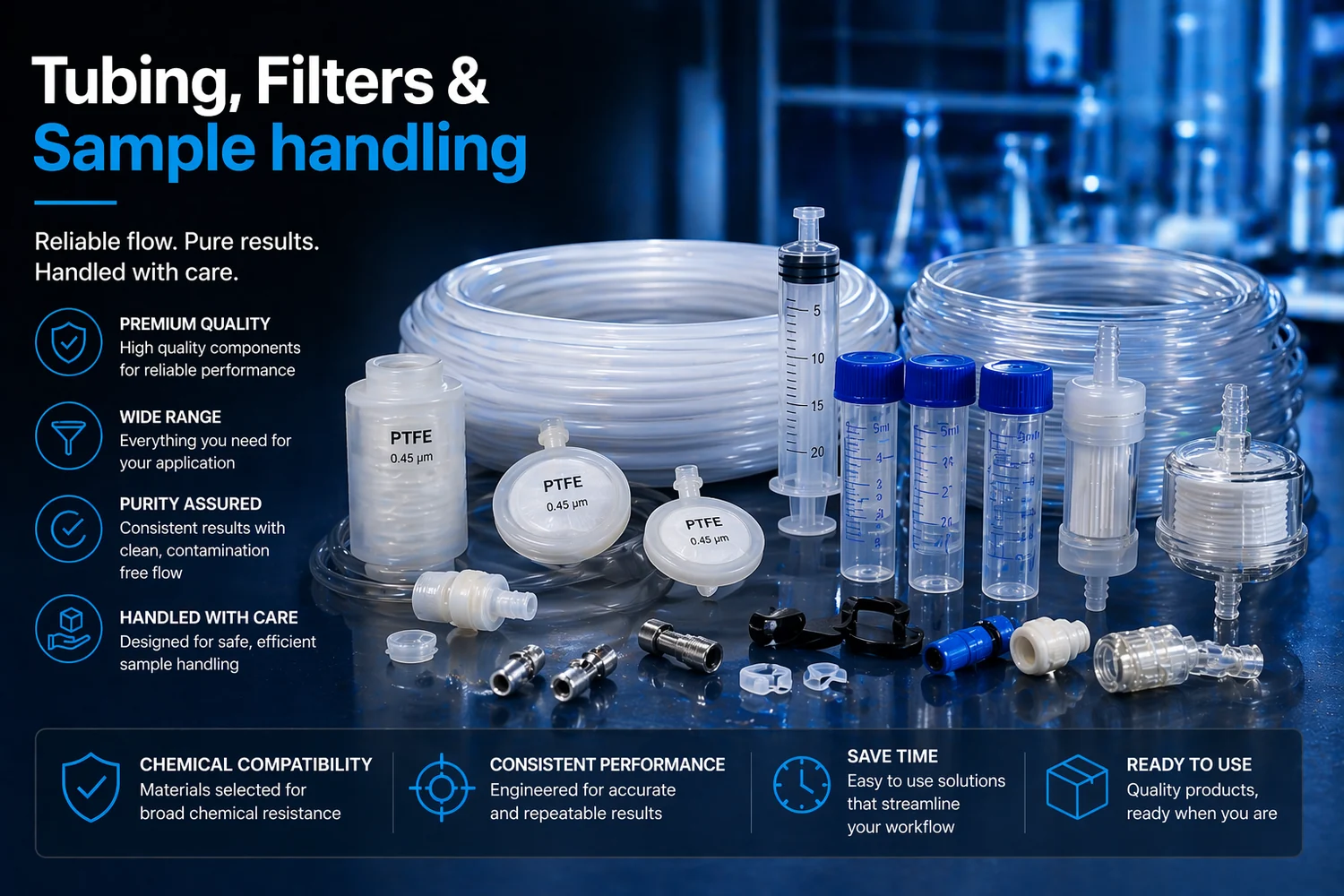 Tubing, Filters & Sample Handling category visual