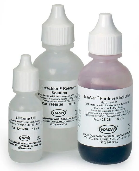 Water Analysis Consumables supporting visual